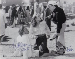 Kathleen Turner Autographed/Signed Romancing The Stone 11x14 Photo BAS 19214