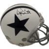 Dak Prescott Autographed/Signed Dallas Cowboys White TB Mini Helmet JSA 19250