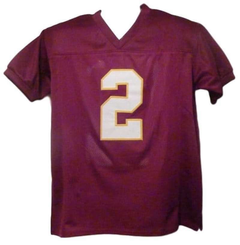 Deion Sanders Autographed Florida State Seminoles Red XL Jersey JSA