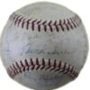 1954 Chicago Cubs Signed ONL Baseball Ernie Banks, Kiner +22 JSA Z42270 21350