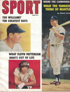 Ted Williams June 1959 Sport Magazine Vintage 26674