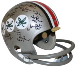 1968 Ohio State Buckeyes Team Autographed TK Helmet 30 Sigs Beckett