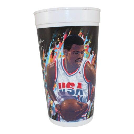 1992 Dream Team McDonalds Collector Cups - 5 Cup Set Barkley Bird 51175
