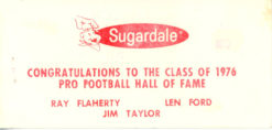 1976 Hall Of Fame Game Ticket Denver Broncos vs Detroit Lions
