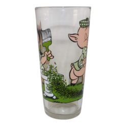 1976 Warner Bros Looney Tunes Pepsi Glass Petunia Pig & Porky Pig 51171