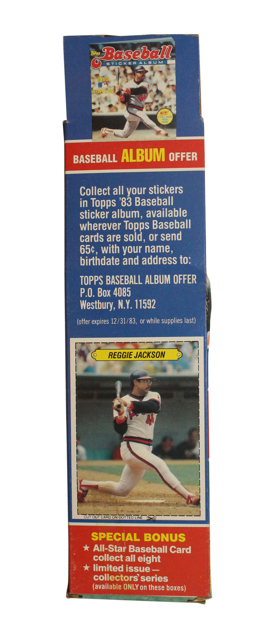 1983 MLB Album Stickers Set #4 30 Stickers