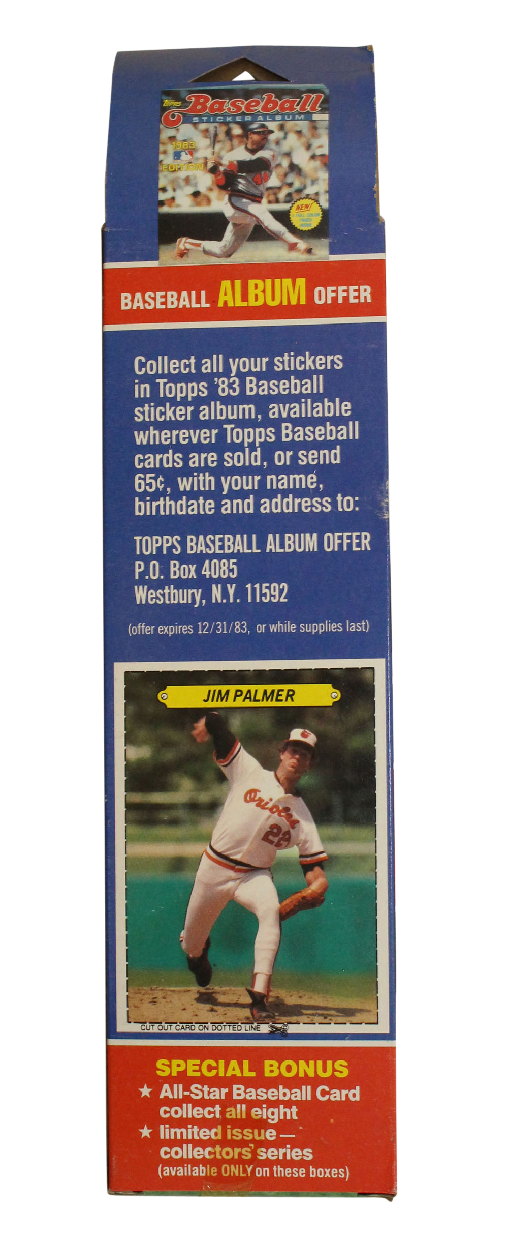 1983 MLB Album Stickers Set #5 30 Stickers