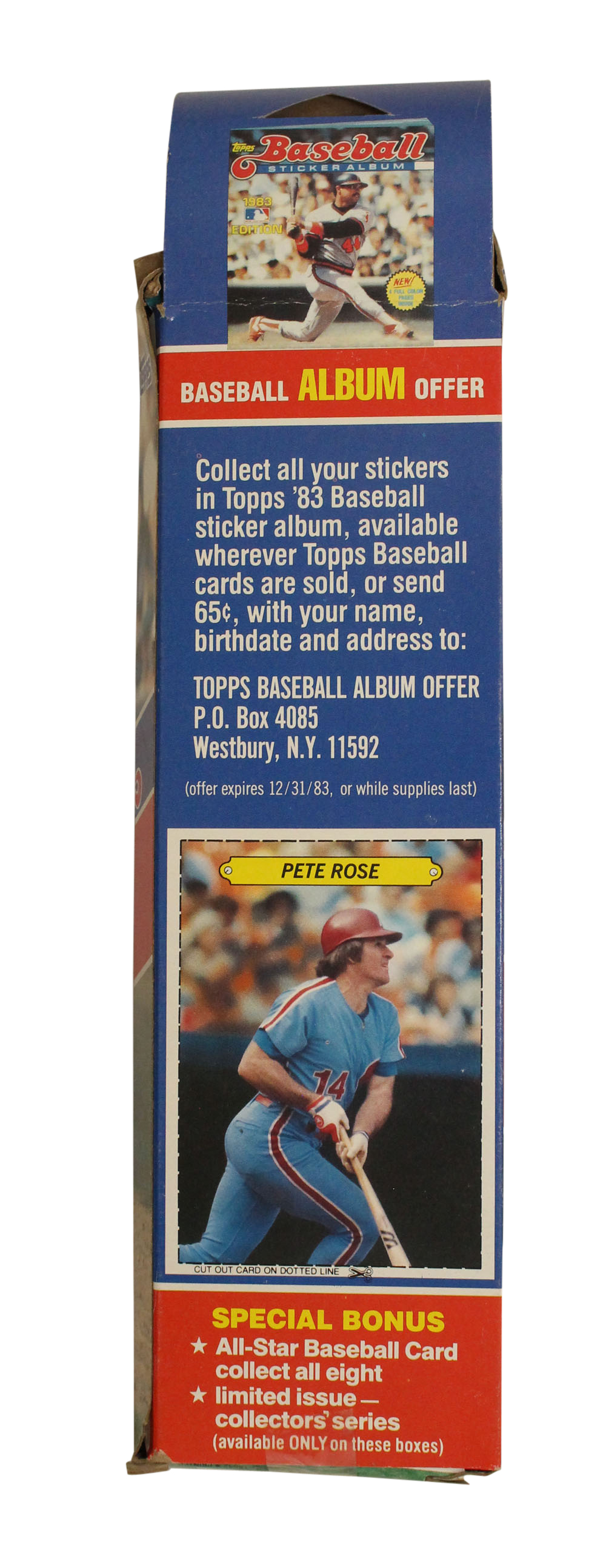 1983 MLB Album Stickers Set #7 30 Stickers