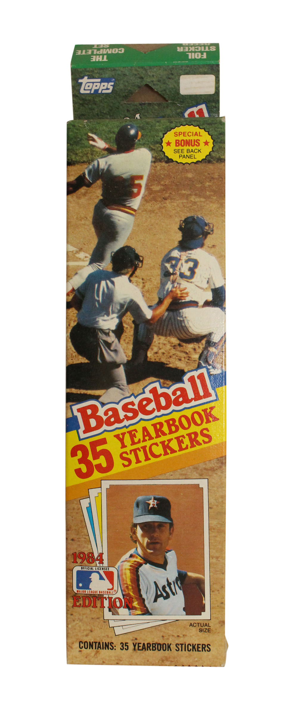1984 MLB Yearbook Stickers 35 Stickers