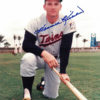 Killebrew Harmon Autographed/Signed Minnesota Twins 8x10 Photo Kneel JSA 19879