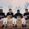 Colorado Rockies 1993 Starting Infield Autographed 8x10 Photo 4 Sigs 19888