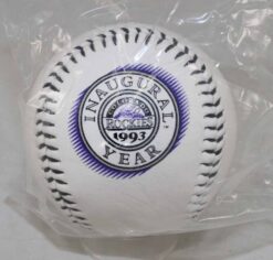 1993 Colorado Rockies Inaugural Year Commemorative Baseball 51180