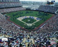 1993 Colorado Rockies Team Autographed/Signed 8x10 Photo 9 Sigs JSA 25647