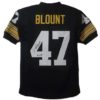 Mel Blount Autographed Pittsburgh Steelers XL Black Jersey HOF JSA 19978