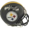 Roy Gerala Autographed Pittsburgh Steelers Mini Helmet 3x SB Champs SGC 
