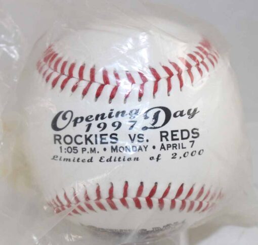 1997 Colorado Rockies Opening Day Baseball vs Reds 51176