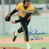 John Candelaria Autographed Pittsburgh Pirates 8x10 Photo Yellow WS Champs 19985