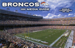 Denver Broncos Unsigned Official 2000 Media Guide
