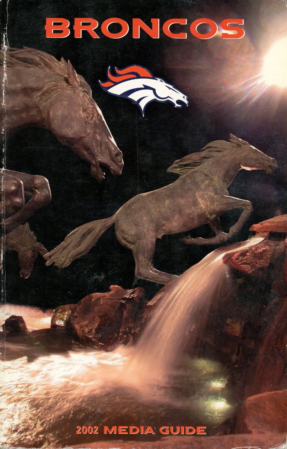 Denver Broncos Unsigned Official 2002 Media Guide