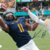 Kevin White Autographed West Virginia Mountaineers 8x10 Photo JSA 20057