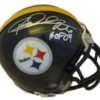 Rod Woodson Autographed/Signed Pittsburgh Steelers Mini Helmet HOF JSA 20060