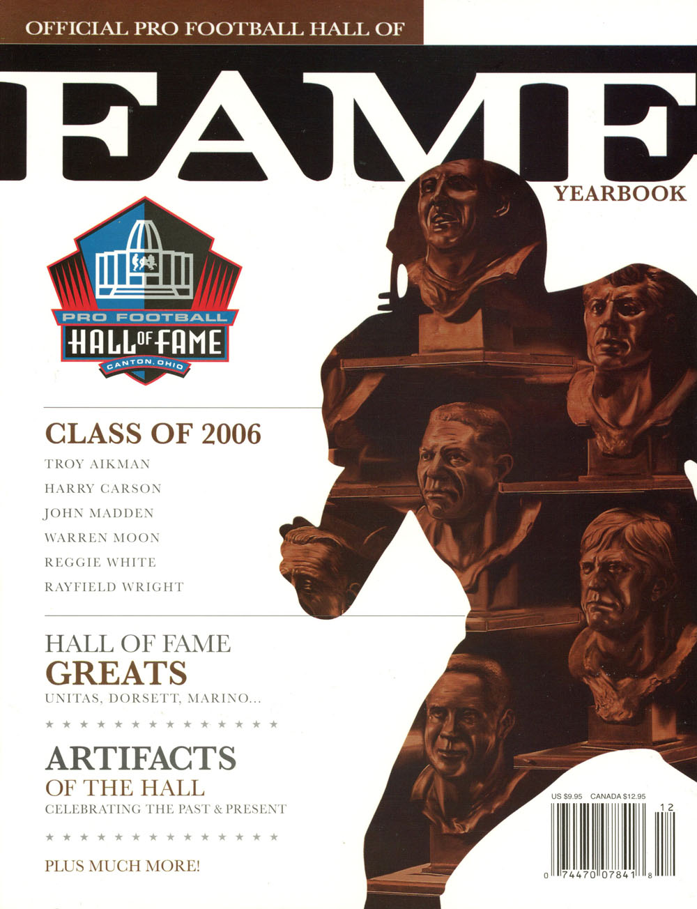 2006-2007 Official Pro Football Hall of Fame Yearbook
