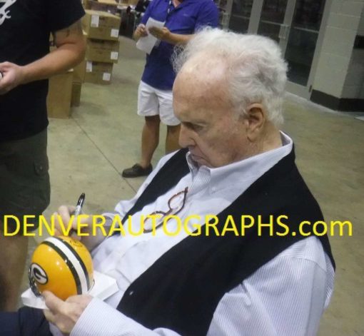Paul Hornung Autographed/Signed Green Bay Packers Mini Helmet HOF JSA 20086