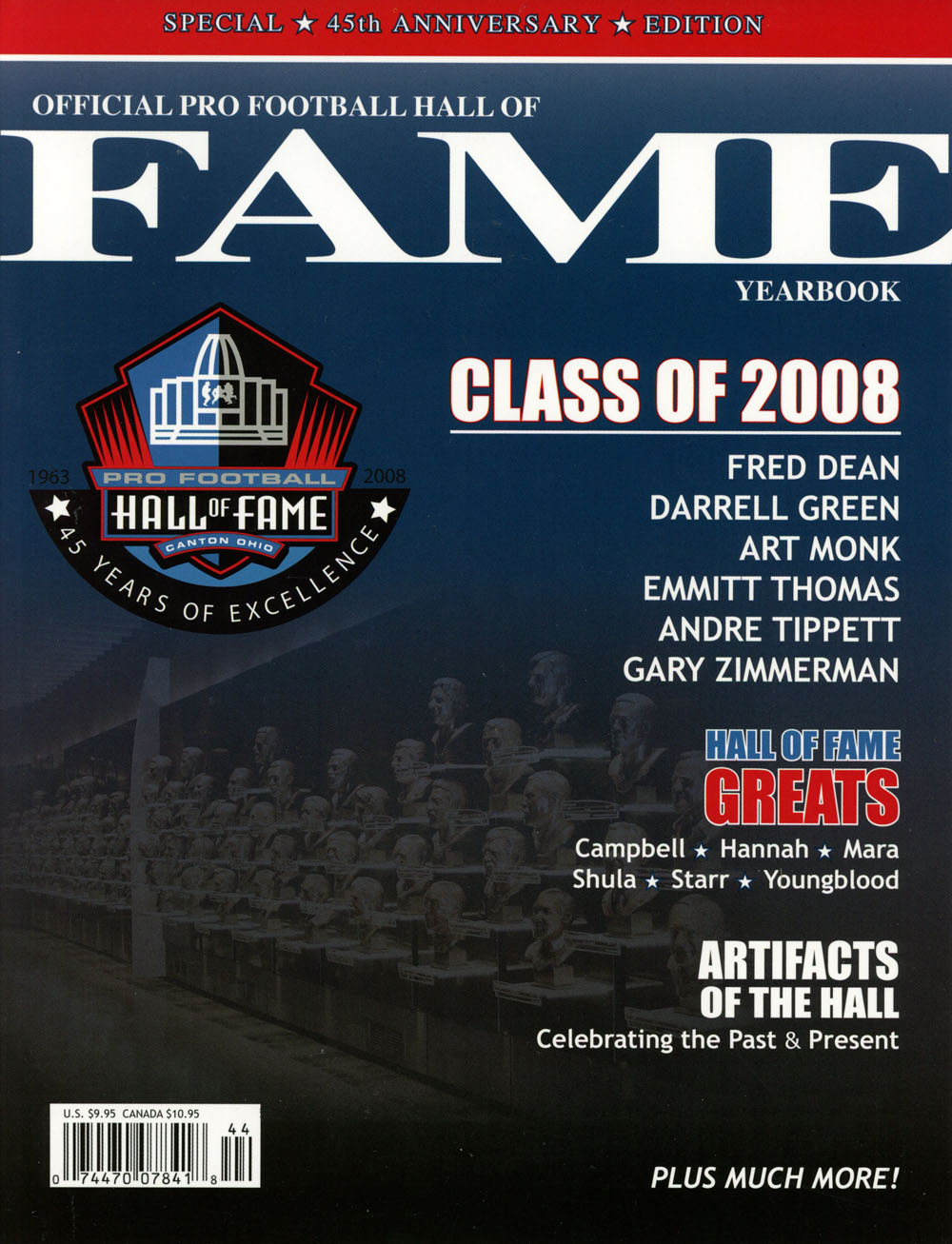 2008-2009 Official Pro Football Hall of Fame Yearbook