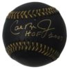 Cal Ripken Jr Autographed Baltimore Orioles OML Black Baseball HOF JSA 20091