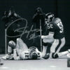 Lawrence Taylor Autographed/Signed New York Giants 8x10 Photo JSA 20095 PF