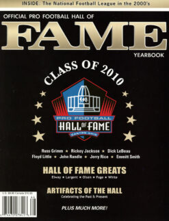 2010-2011 Official Pro Football Hall of Fame Yearbook