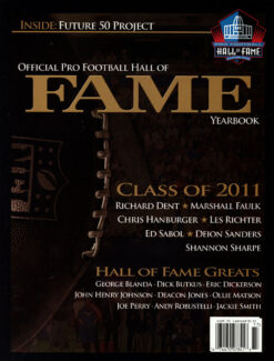 2011-2012 Official Pro Football Hall of Fame Yearbook