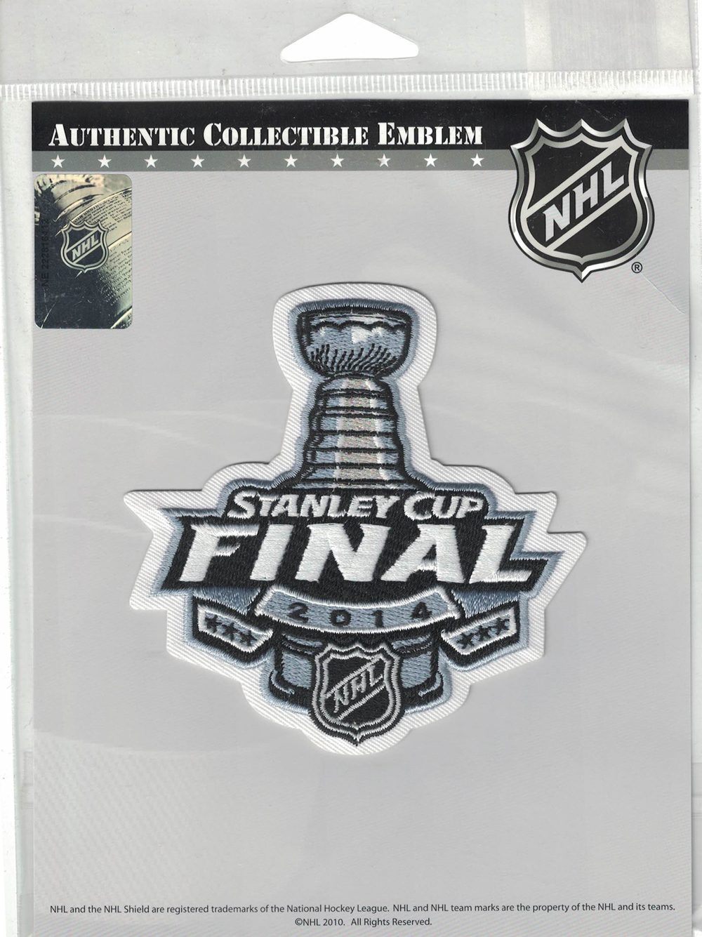2014 NHL Stanley Cup Emblem Patch New 32256