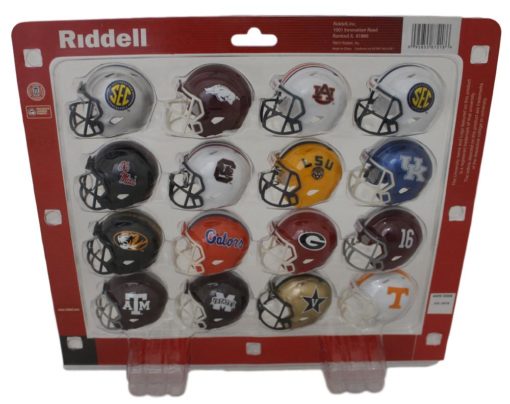 2016 SEC Riddell Pocket Pro Size Helmet Conference Set 13837