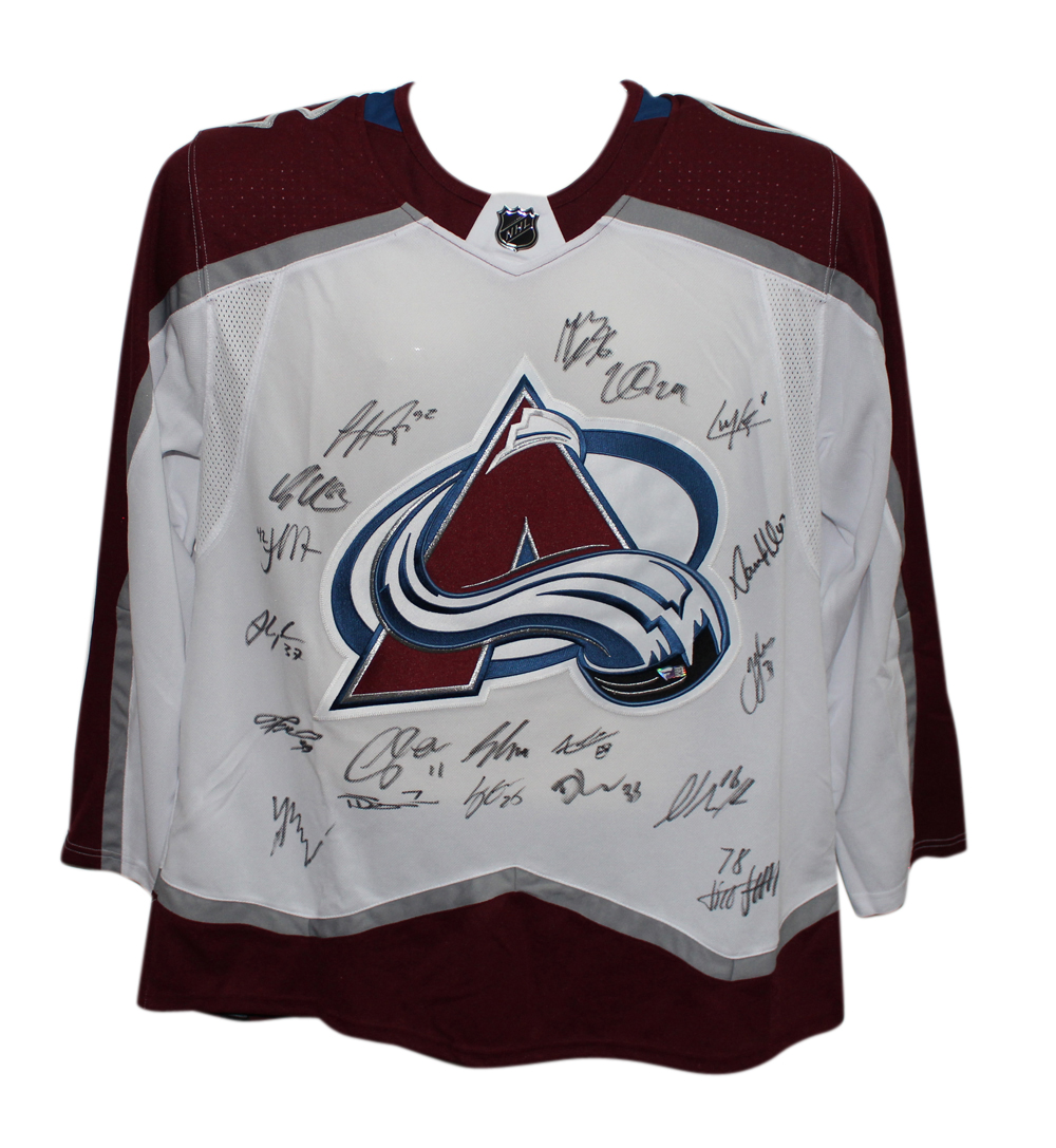 Cale Makar Signed 2022 Stanley Cup Champions Avalanche Jersey