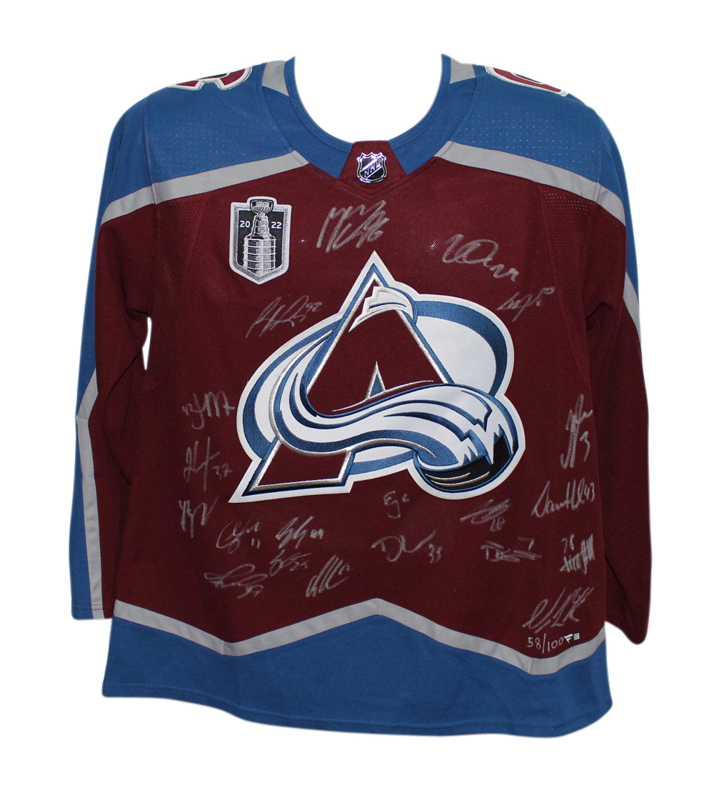 Colorado Avalanche fan jersey