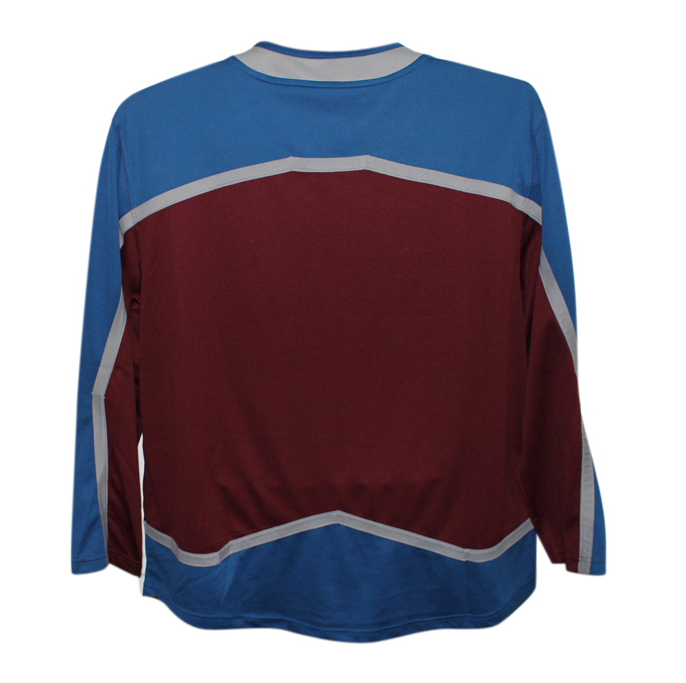 Colorado Avalanche Team Signed Burgandy Fanatics 2XL Jersey 20 Sigs BAS