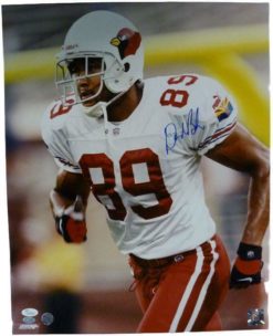 David Boston Autographed/Signed Arizona Cardinals 16x20 Photo JSA 20333