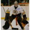 GERRY CHEEVERS AUTOGRAPHED BOSTON BRUINS 16x20 PHOTO w/"HOF" 20343 JSA K45313