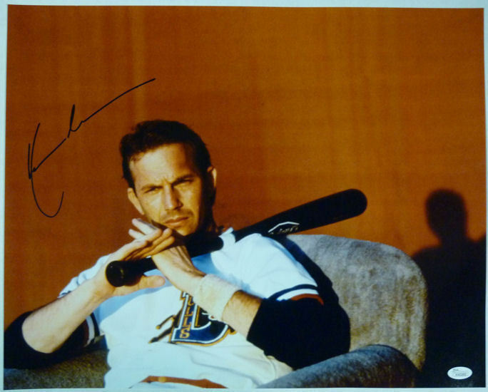 Kevin Costner “Crash Davis” Autographed Bull Durham 16×20 Photi 20347