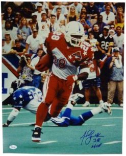 MARSHALL FAULK AUTOGRAPHED PRO BOWL/COLTS 16x20 PHOTO MVP JSA K45188 20354