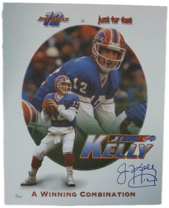Jim Kelly - Autographed Signed Photograph