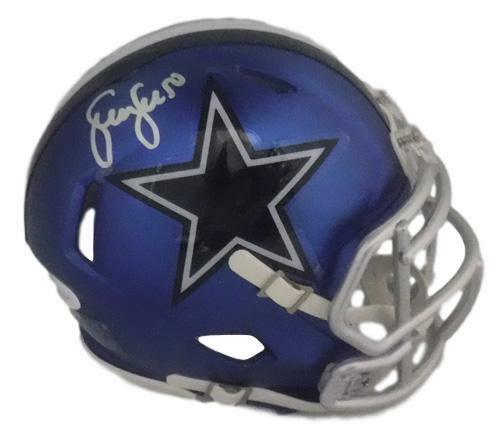 Sean Lee Autographed Dallas Cowboys Riddell Mini Helmet in Black JSA 