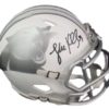 Luke Kuechly Autographed/Signed Carolina Panthers Ice Mini Helmet BAS 20511