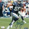 Sean Lee Autographed/Signed Dallas Cowboys 8x10 Photo Blue JSA 20552 PF