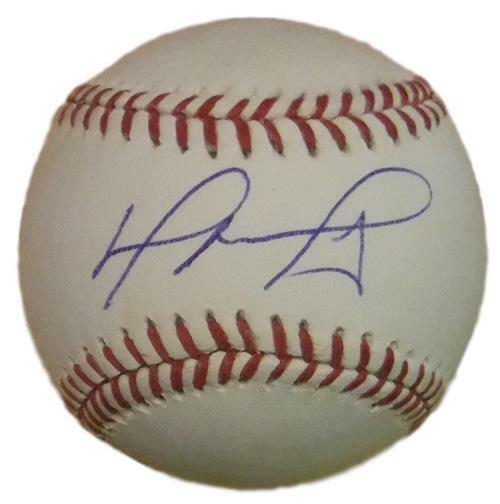 David Ortiz Autographed/Signed Boston Red Sox OML Baseball Name Only JSA 20724