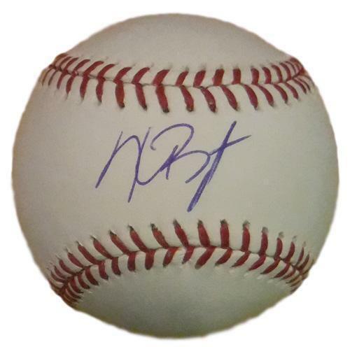 Kris Bryant Autographed/Signed Chicago Cubs OML Baseball JSA 20735