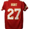 Kareem Hunt Autographed/Signed Kansas City Chiefs Red XL Jersey JSA 20773