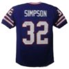 OJ Simpson Autographed/Signed Buffalo Bills XL Blue Jersey HOF JSA 20808