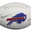 O.J. Simpson Autographed/Signed Buffalo Bills Logo Football HOF JSA 20811